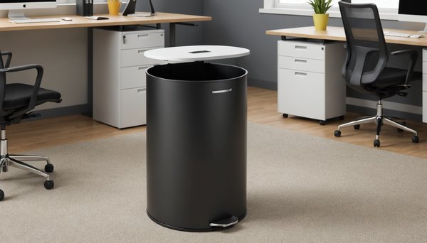 Poubelle bureau élégante : alliez style et praticité au travail