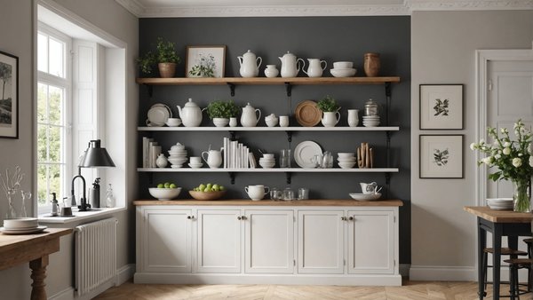 Quel style de bibliothèque murale pour une ambiance maison de campagne chic ?