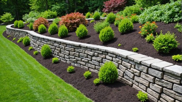 Comment installer un mur de soutènement écologique pour un terrain en pente?
