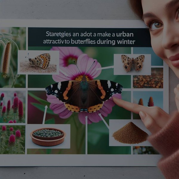 Quelles stratégies adopter pour un jardin urbain attractif pour les papillons en hiver ?