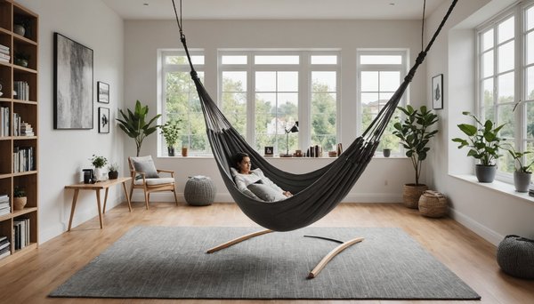 Transformez votre espace avec un hamac sur pied élégant et confortable